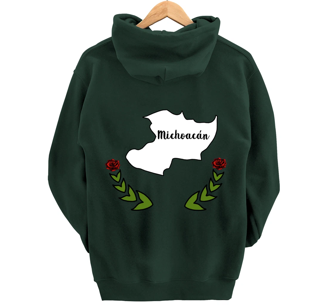 State of Michoacan Mexico Pullover Hoodie