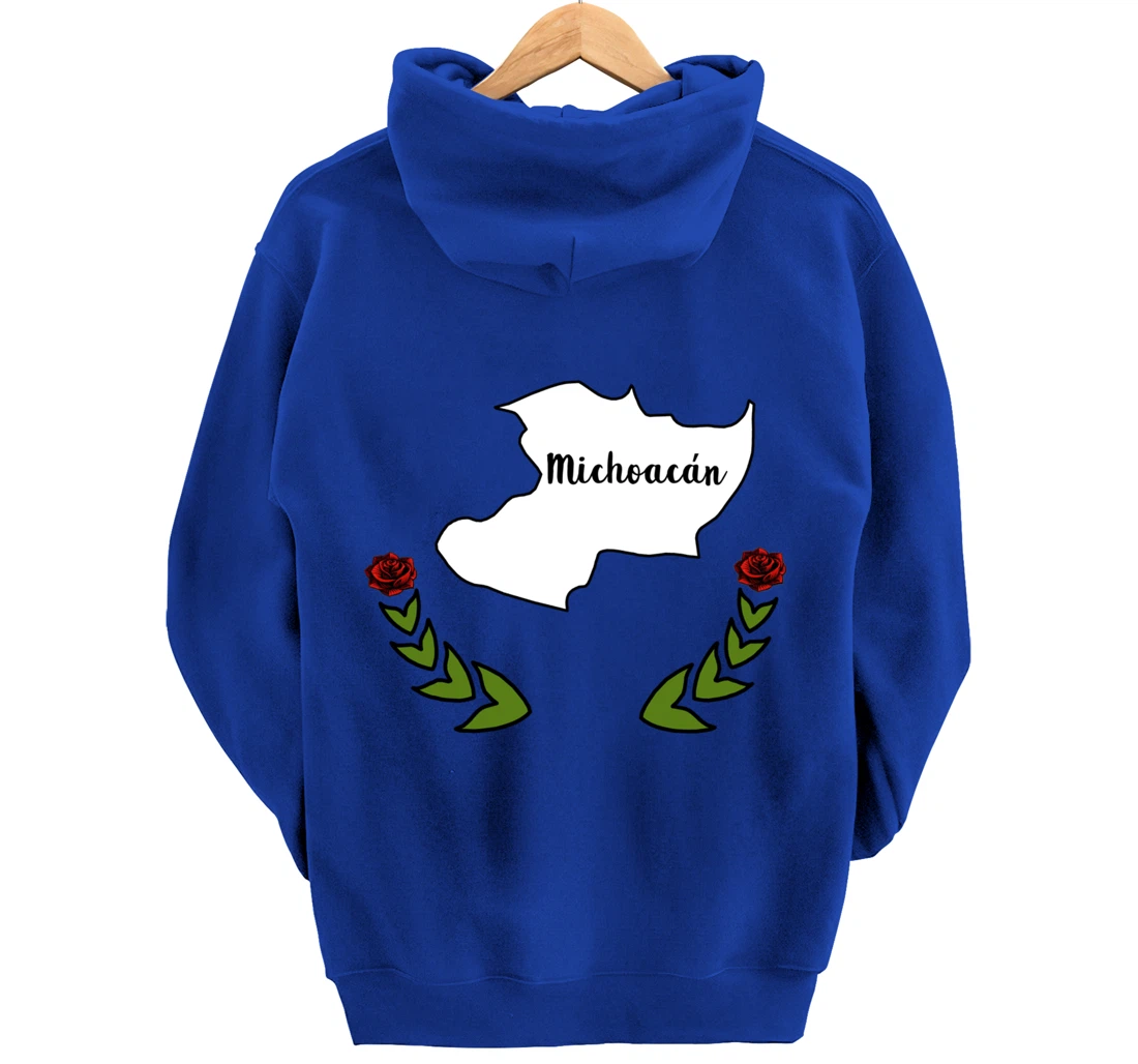 State of Michoacan Mexico Pullover Hoodie