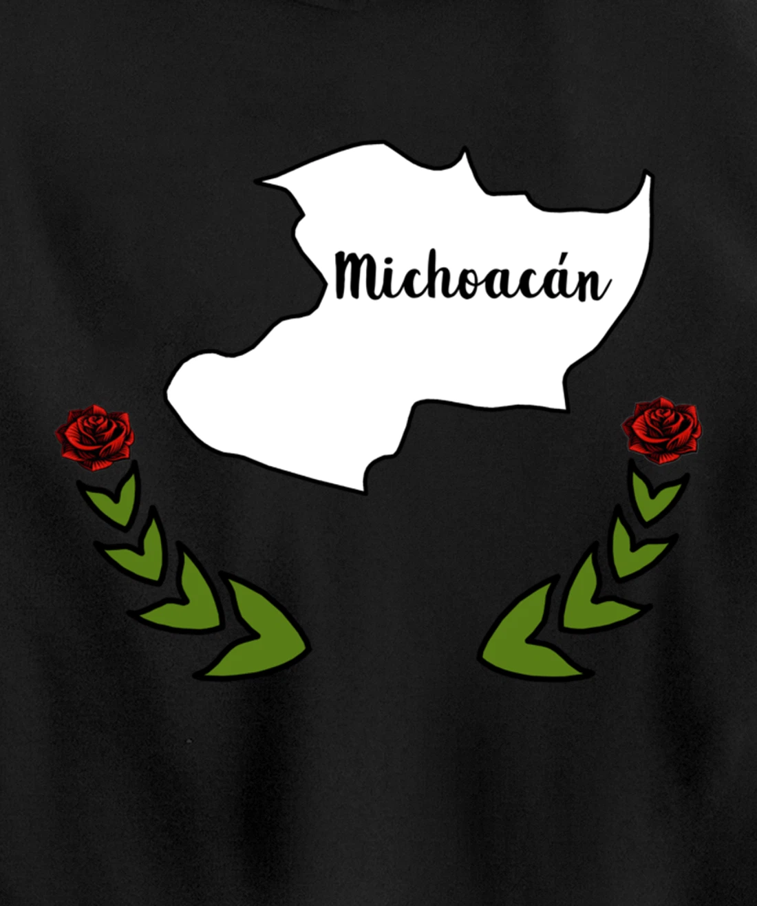 State of Michoacan Mexico Pullover Hoodie