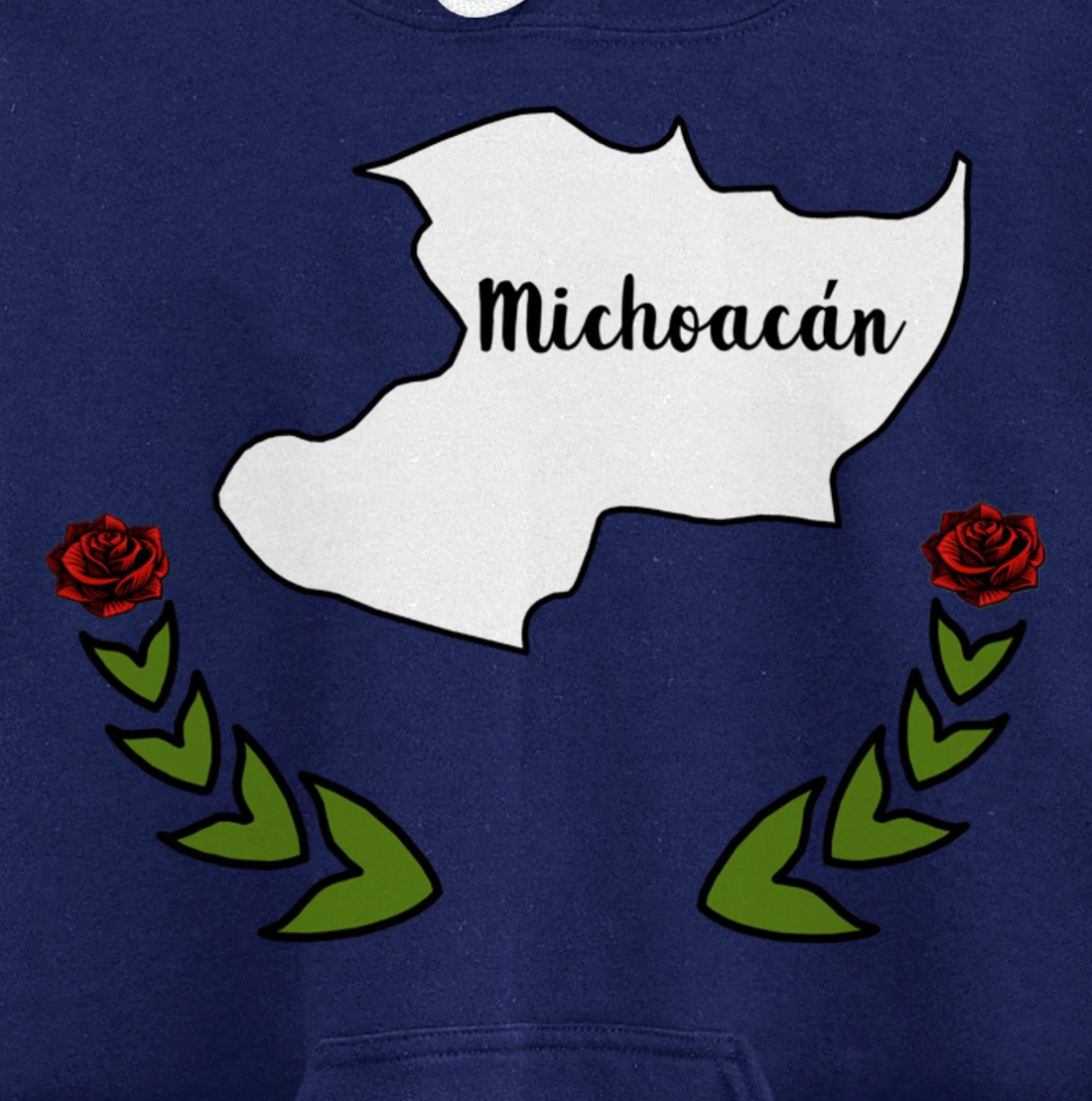 State of Michoacan Mexico Pullover Hoodie
