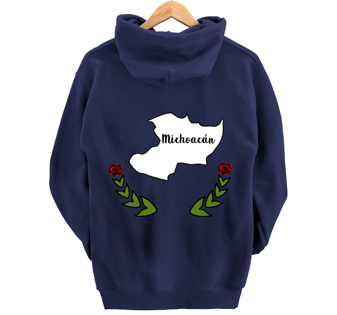State of Michoacan Mexico Pullover Hoodie