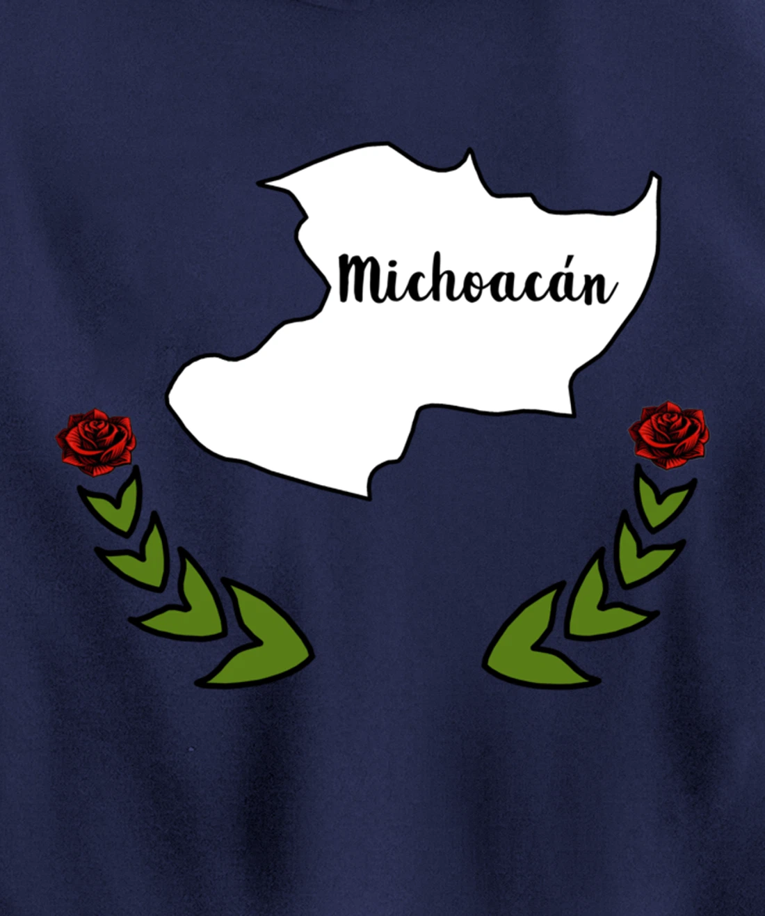 State of Michoacan Mexico Pullover Hoodie