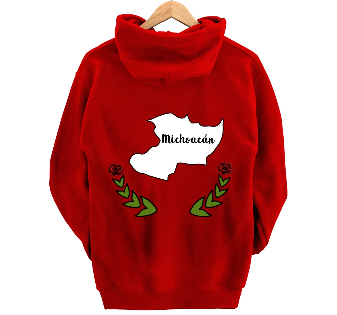 State of Michoacan Mexico Pullover Hoodie