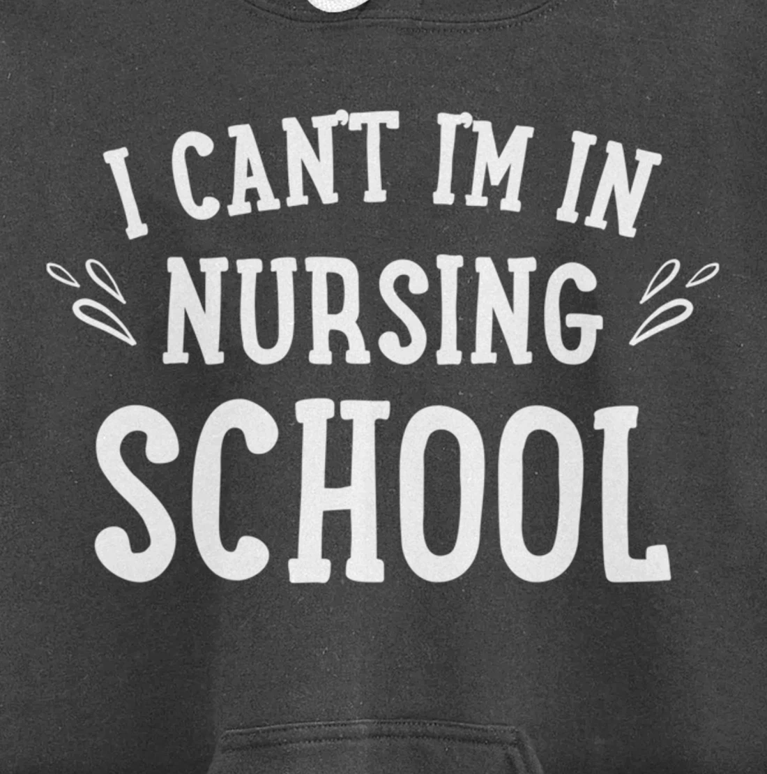 Nursing School Future Nurse Student Pullover Hoodie