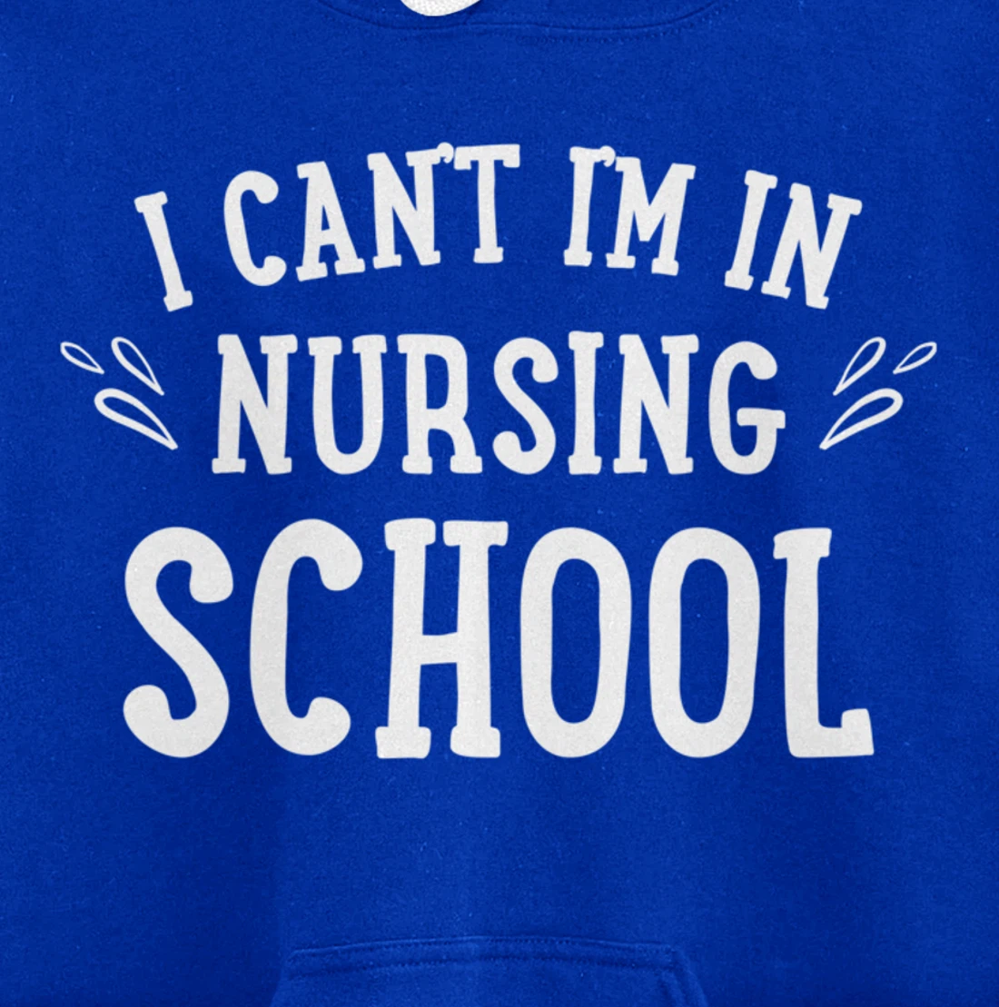 Nursing School Future Nurse Student Pullover Hoodie