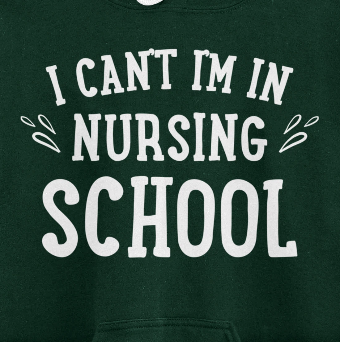 Nursing School Future Nurse Student Pullover Hoodie