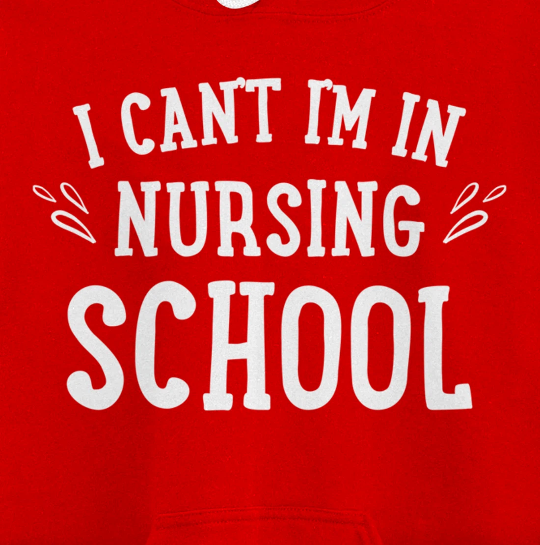 Nursing School Future Nurse Student Pullover Hoodie