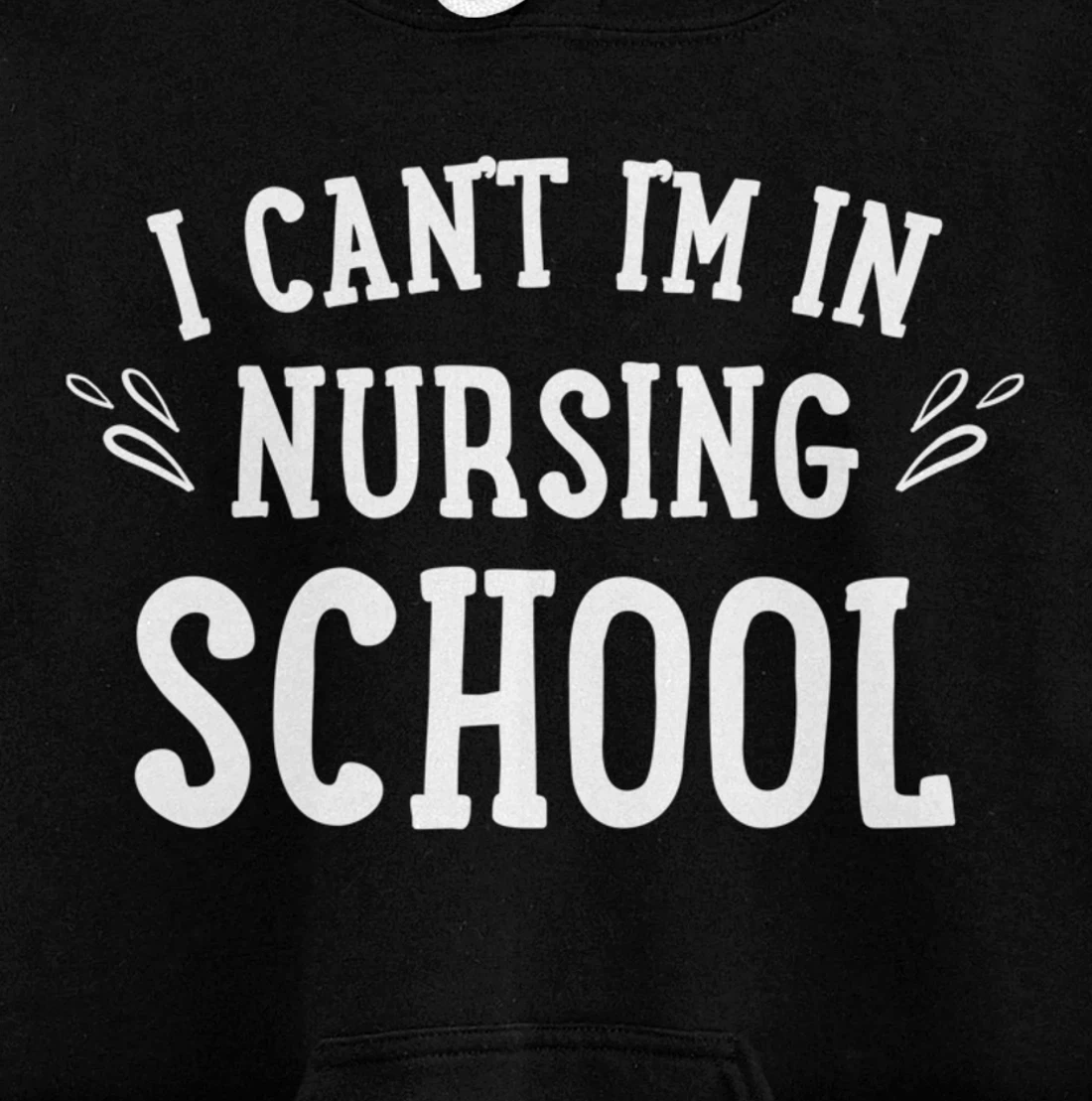 Nursing School Future Nurse Student Pullover Hoodie