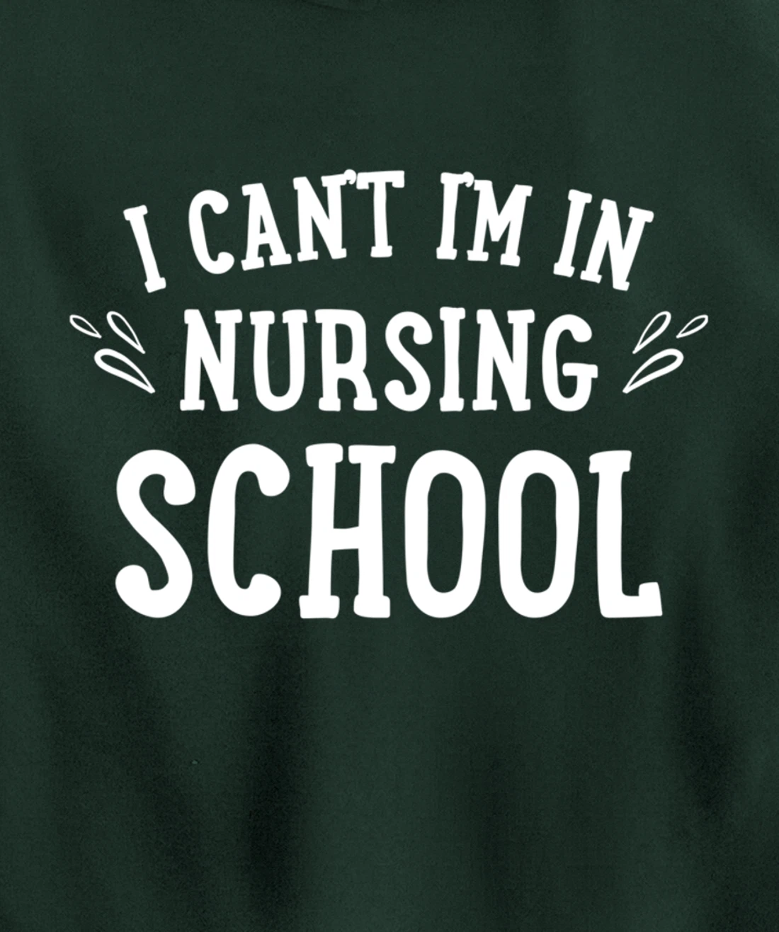Nursing School Future Nurse Student Pullover Hoodie