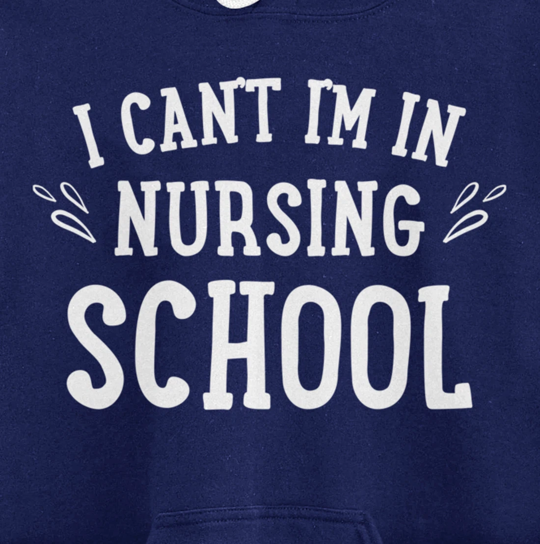 Nursing School Future Nurse Student Pullover Hoodie