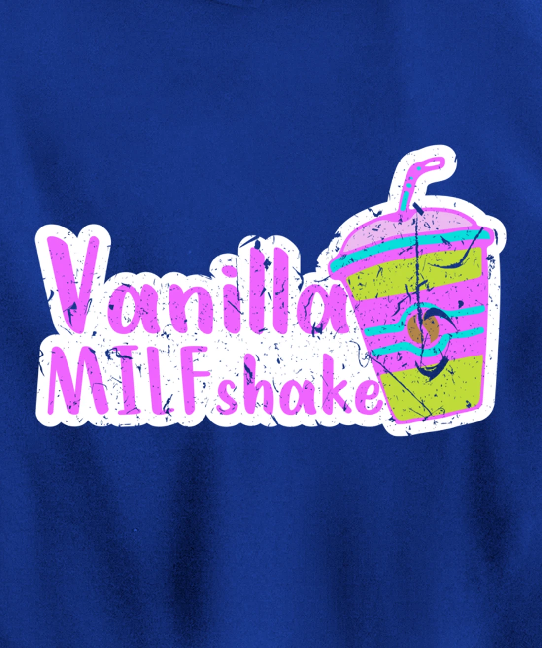 Vanilla MILFshake Funny MILF New Mom Hot Mom Pullover Hoodie