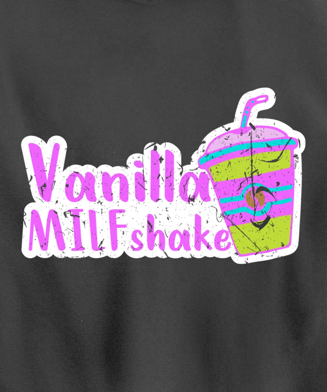 Vanilla MILFshake Funny MILF New Mom Hot Mom Pullover Hoodie