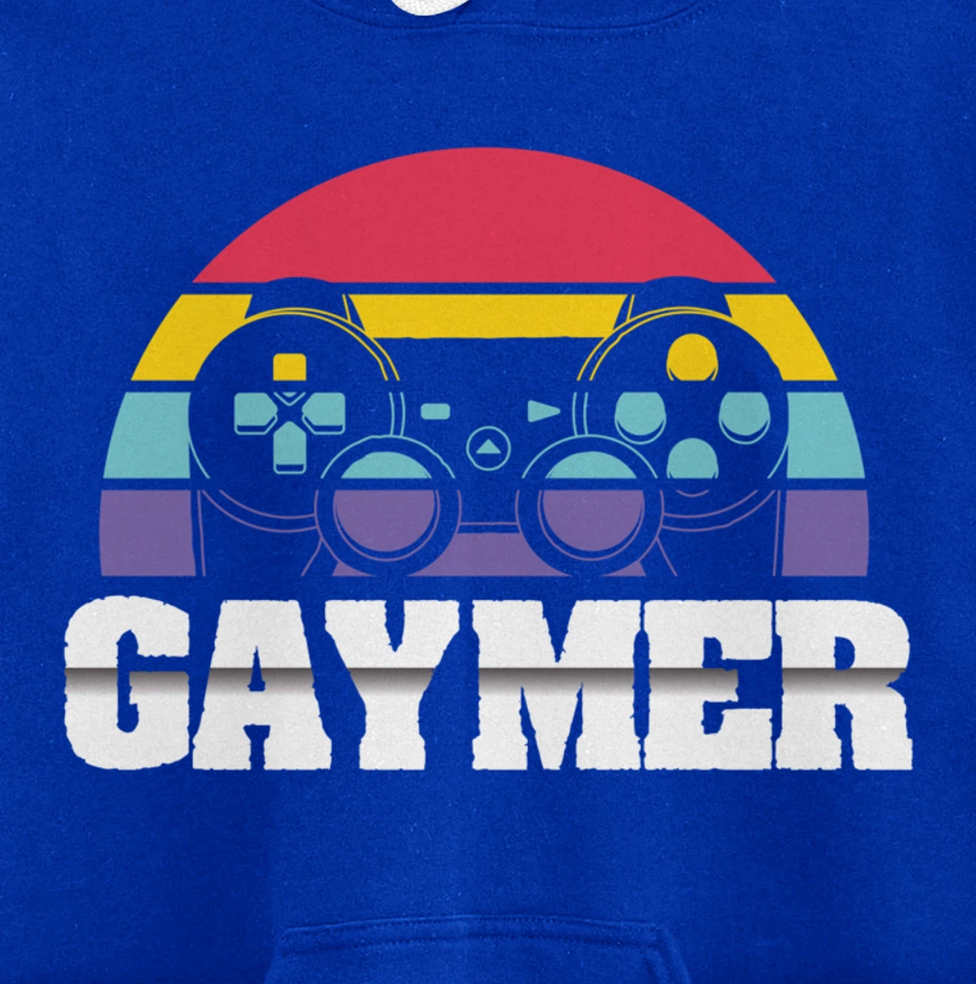 Gaymer Gay Gamer Rainbow Joystick Video Gaming Lover LGBT Pullover Hoodie