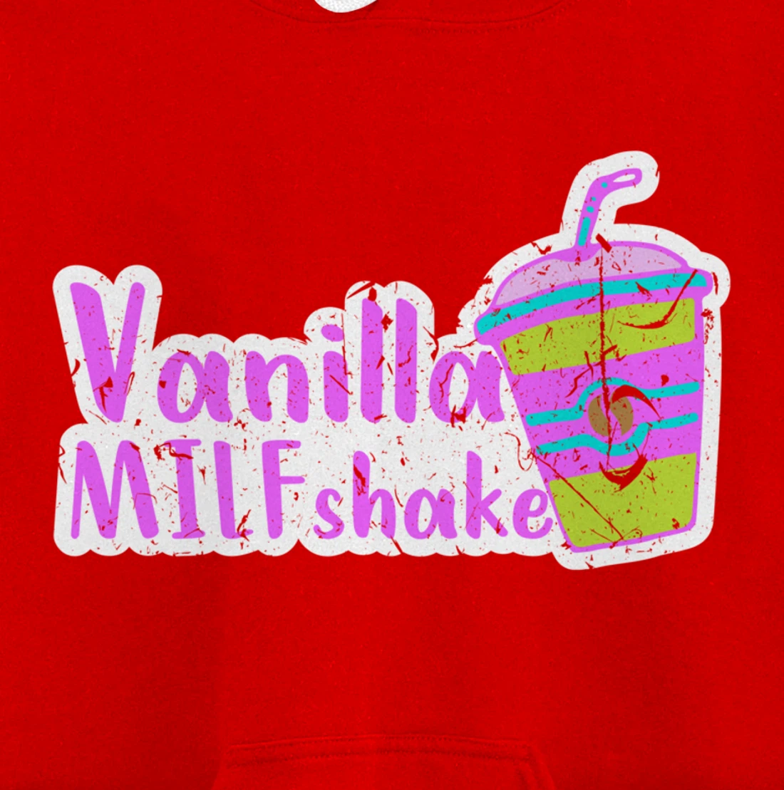 Vanilla MILFshake Funny MILF New Mom Hot Mom Pullover Hoodie