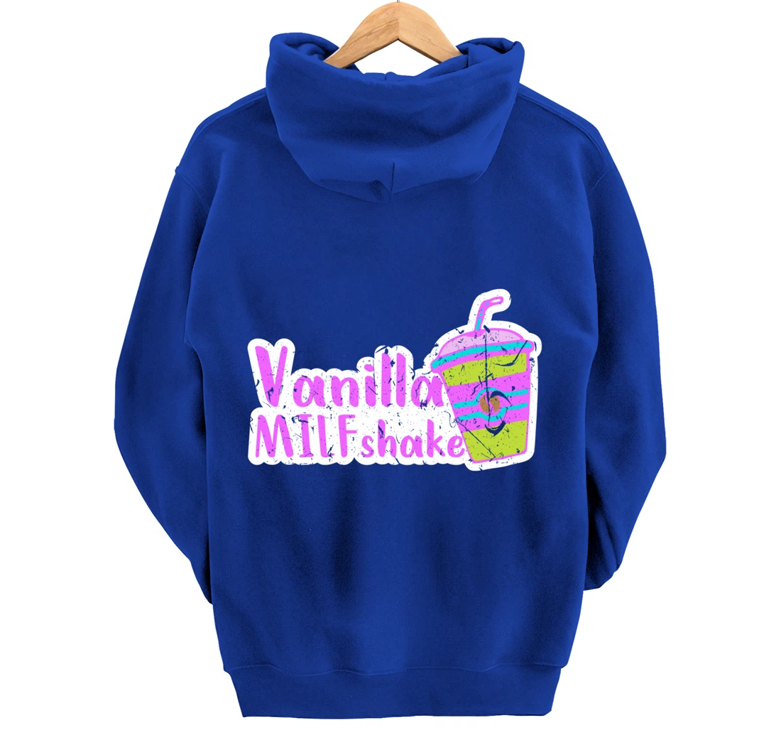 Vanilla MILFshake Funny MILF New Mom Hot Mom Pullover Hoodie