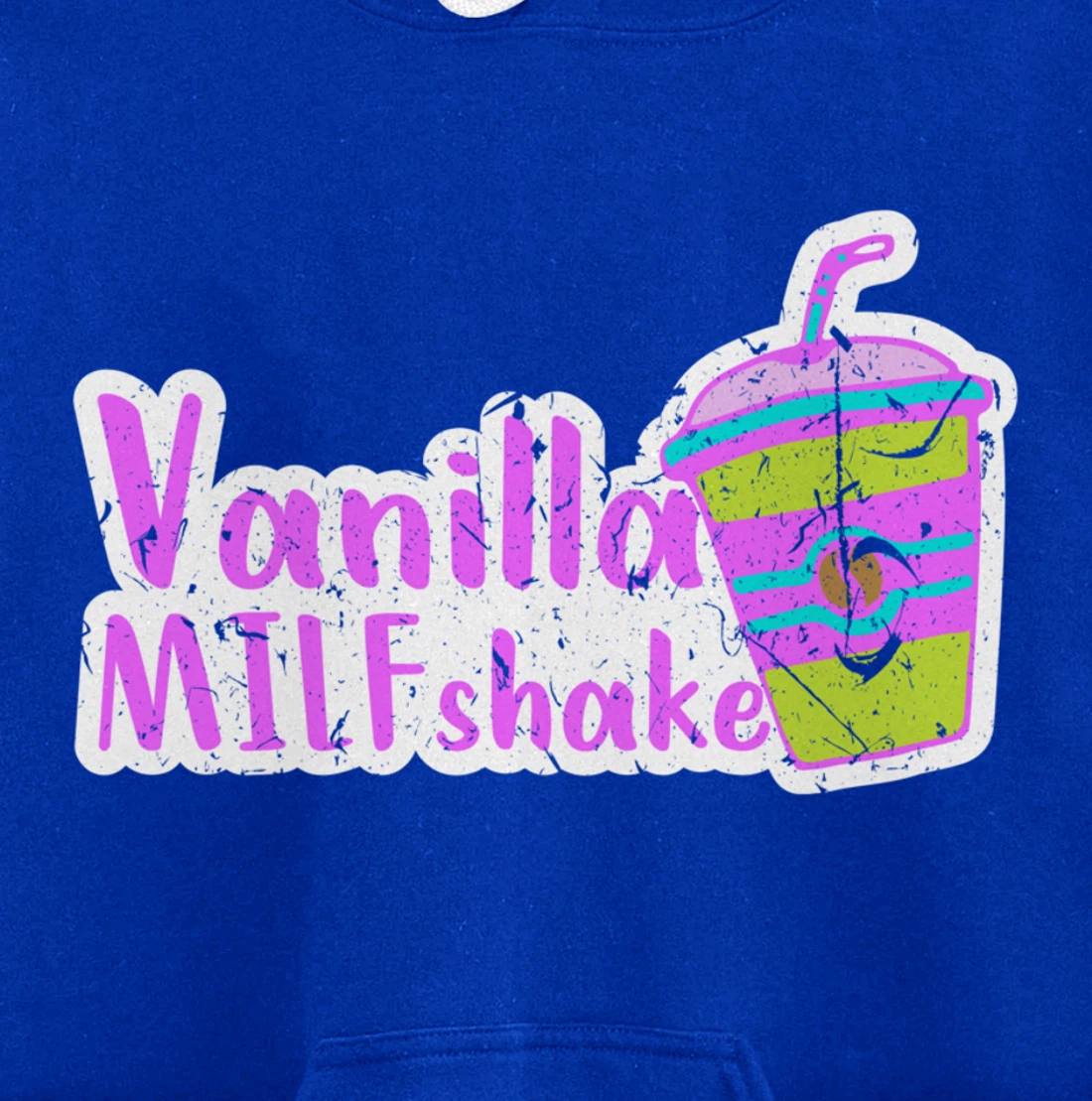 Vanilla MILFshake Funny MILF New Mom Hot Mom Pullover Hoodie