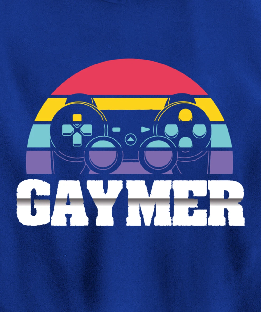 Gaymer Gay Gamer Rainbow Joystick Video Gaming Lover LGBT Pullover Hoodie