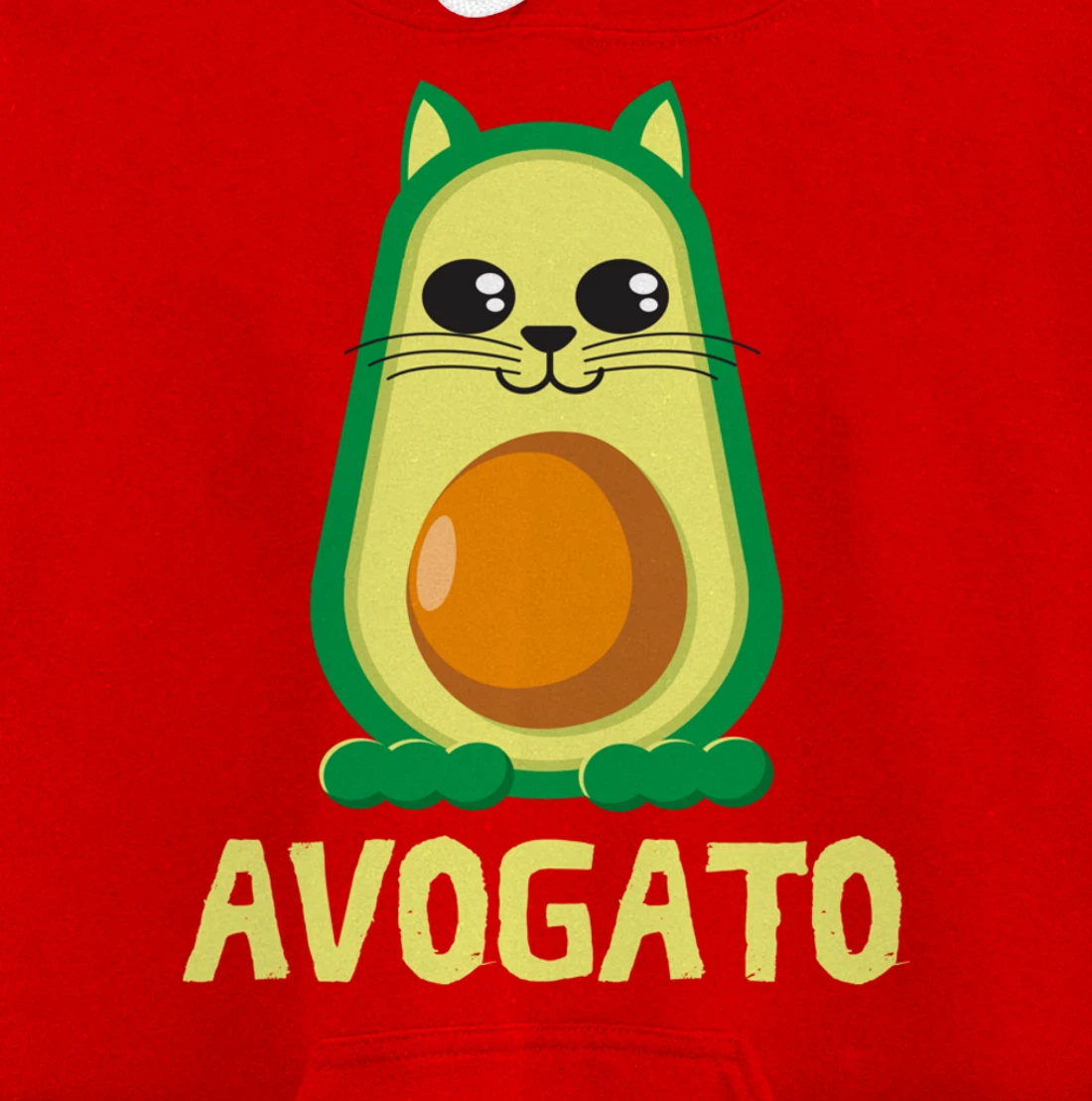 Cool Avogato Cat - Meow Collection For Boys & Girls Pullover Hoodie