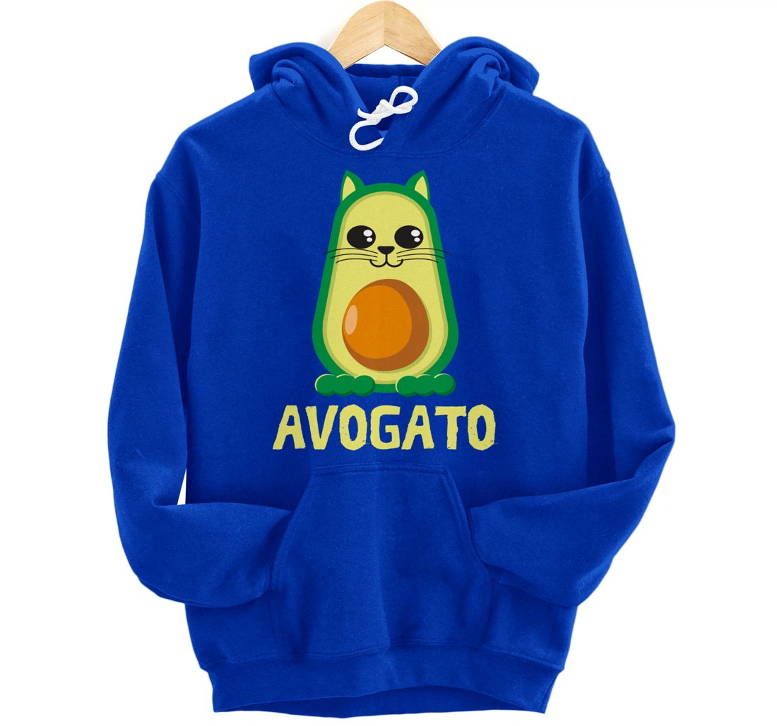 Cool Avogato Cat - Meow Collection For Boys & Girls Pullover Hoodie