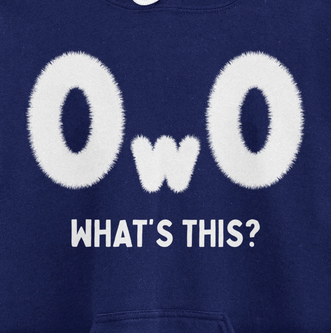 OwO Whats This, Furry Fandom Cosplay Pride Kawaii Anime Meme Pullover Hoodie