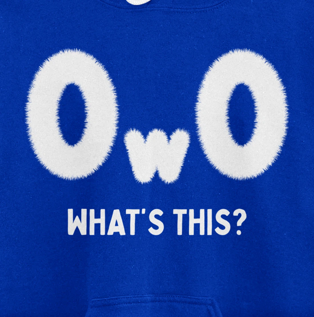 OwO Whats This, Furry Fandom Cosplay Pride Kawaii Anime Meme Pullover Hoodie