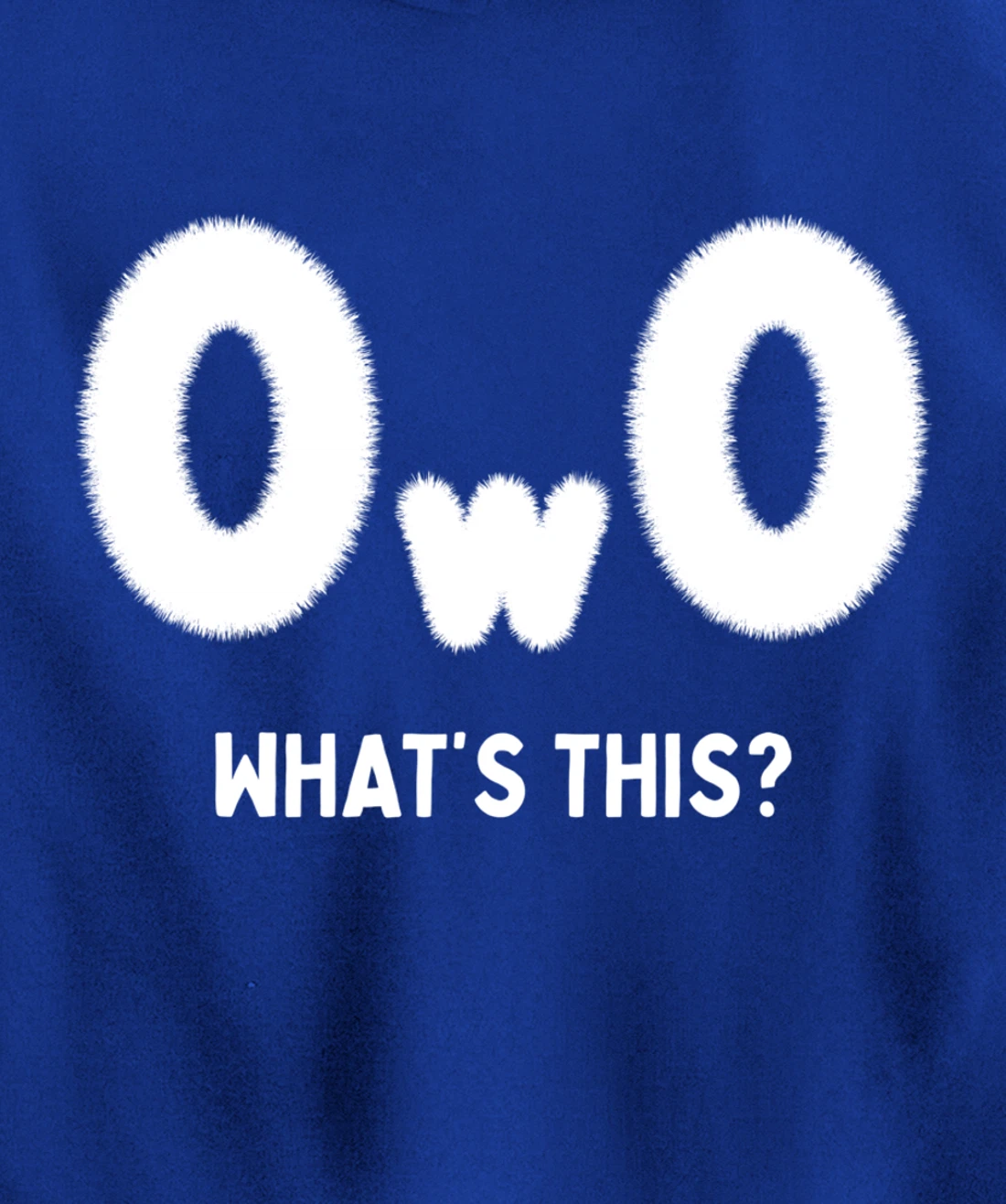 OwO Whats This, Furry Fandom Cosplay Pride Kawaii Anime Meme Pullover Hoodie