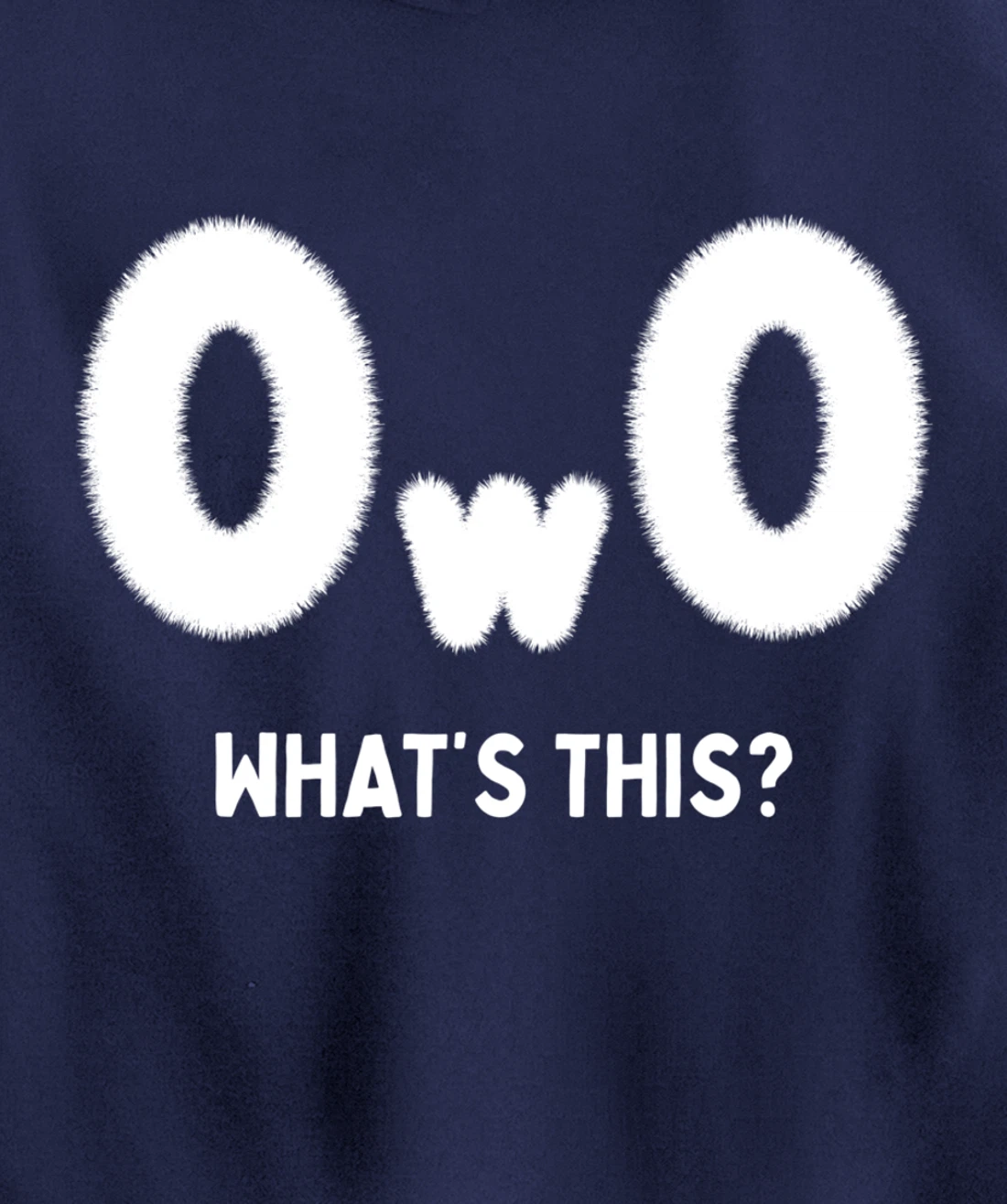 OwO Whats This, Furry Fandom Cosplay Pride Kawaii Anime Meme Pullover Hoodie