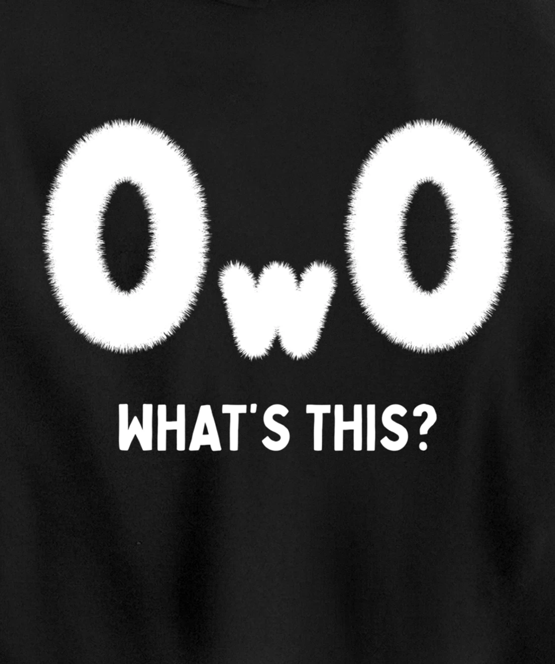 OwO Whats This, Furry Fandom Cosplay Pride Kawaii Anime Meme Pullover Hoodie