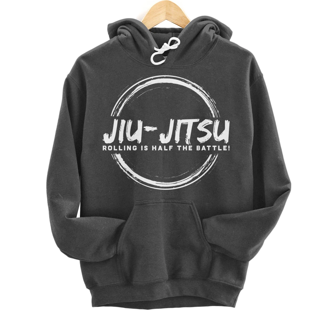 Rolling is The Battle Gift Design BJJ Jiu Jitsu Lover Pullover Hoodie