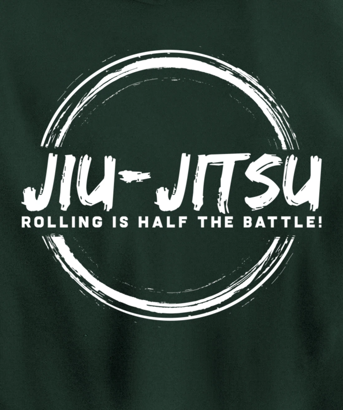 Rolling is The Battle Gift Design BJJ Jiu Jitsu Lover Pullover Hoodie
