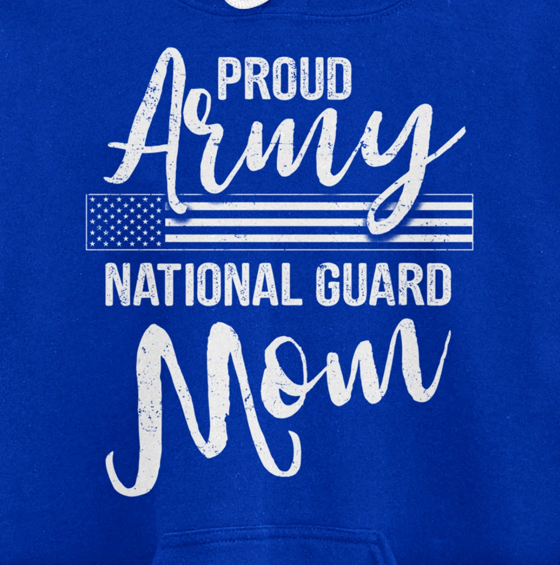 Military Mom - Army Gifts - Proud Army National Guard Mom Pullover Hoodie