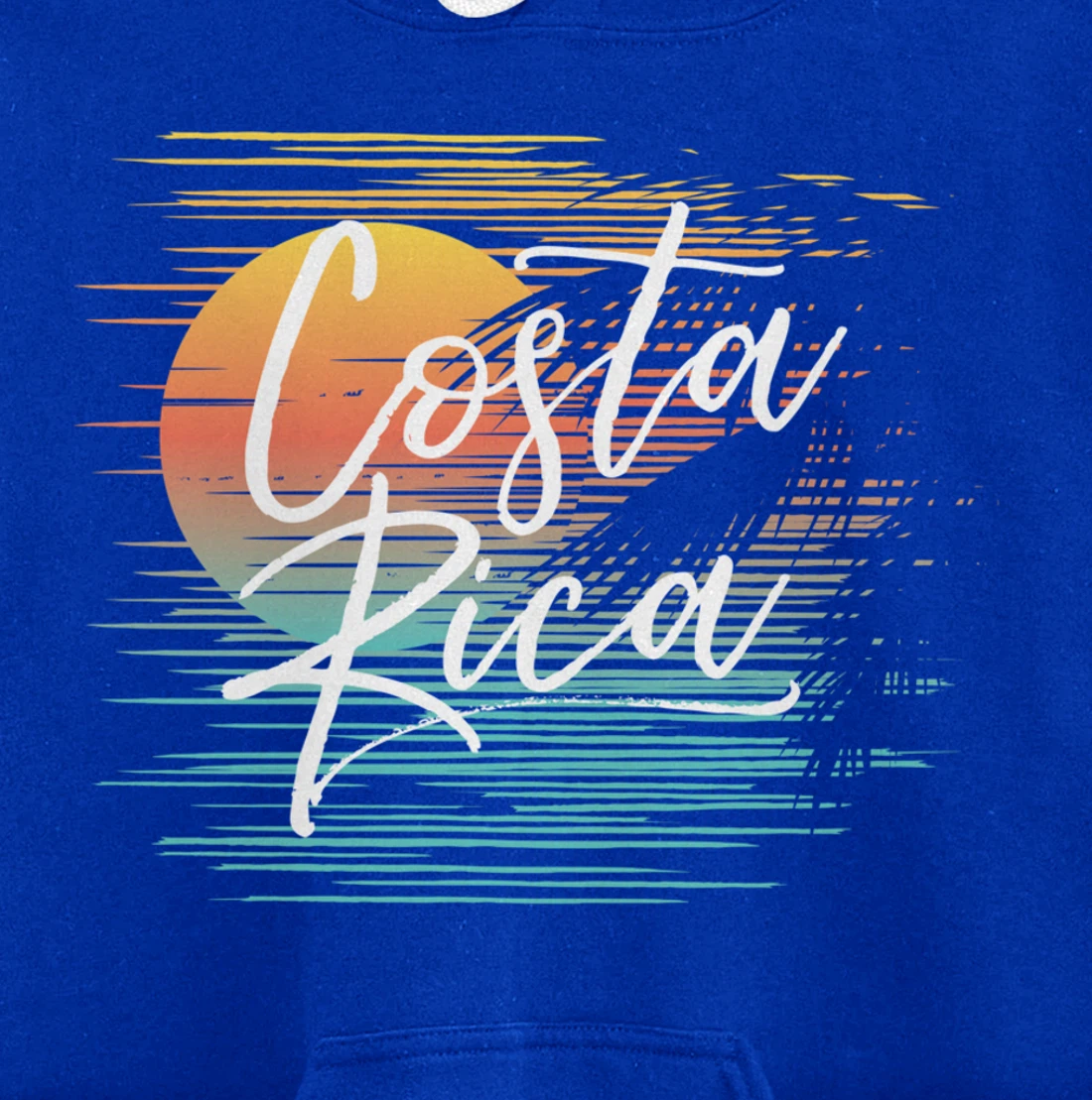 Costa Rica Fun Tropical Beach Cruise Vacation Souvenir Idea Pullover Hoodie