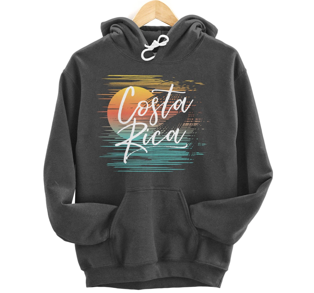 Costa Rica Fun Tropical Beach Cruise Vacation Souvenir Idea Pullover Hoodie