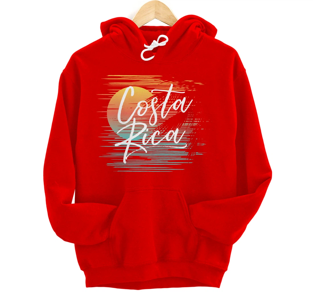 Costa Rica Fun Tropical Beach Cruise Vacation Souvenir Idea Pullover Hoodie