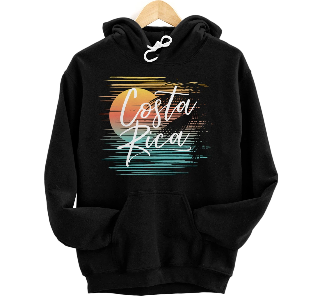 Costa Rica Fun Tropical Beach Cruise Vacation Souvenir Idea Pullover Hoodie