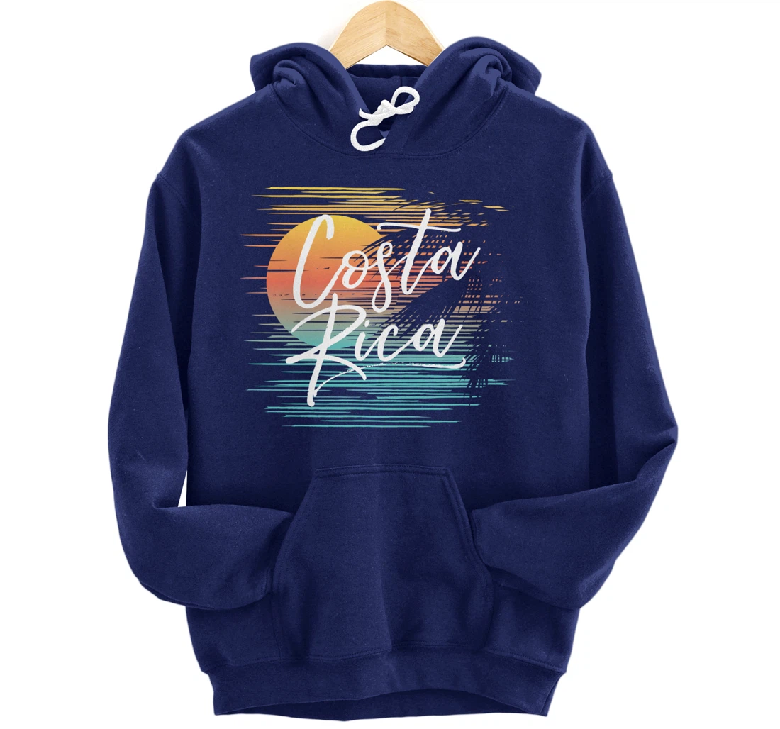 Costa Rica Fun Tropical Beach Cruise Vacation Souvenir Idea Pullover Hoodie