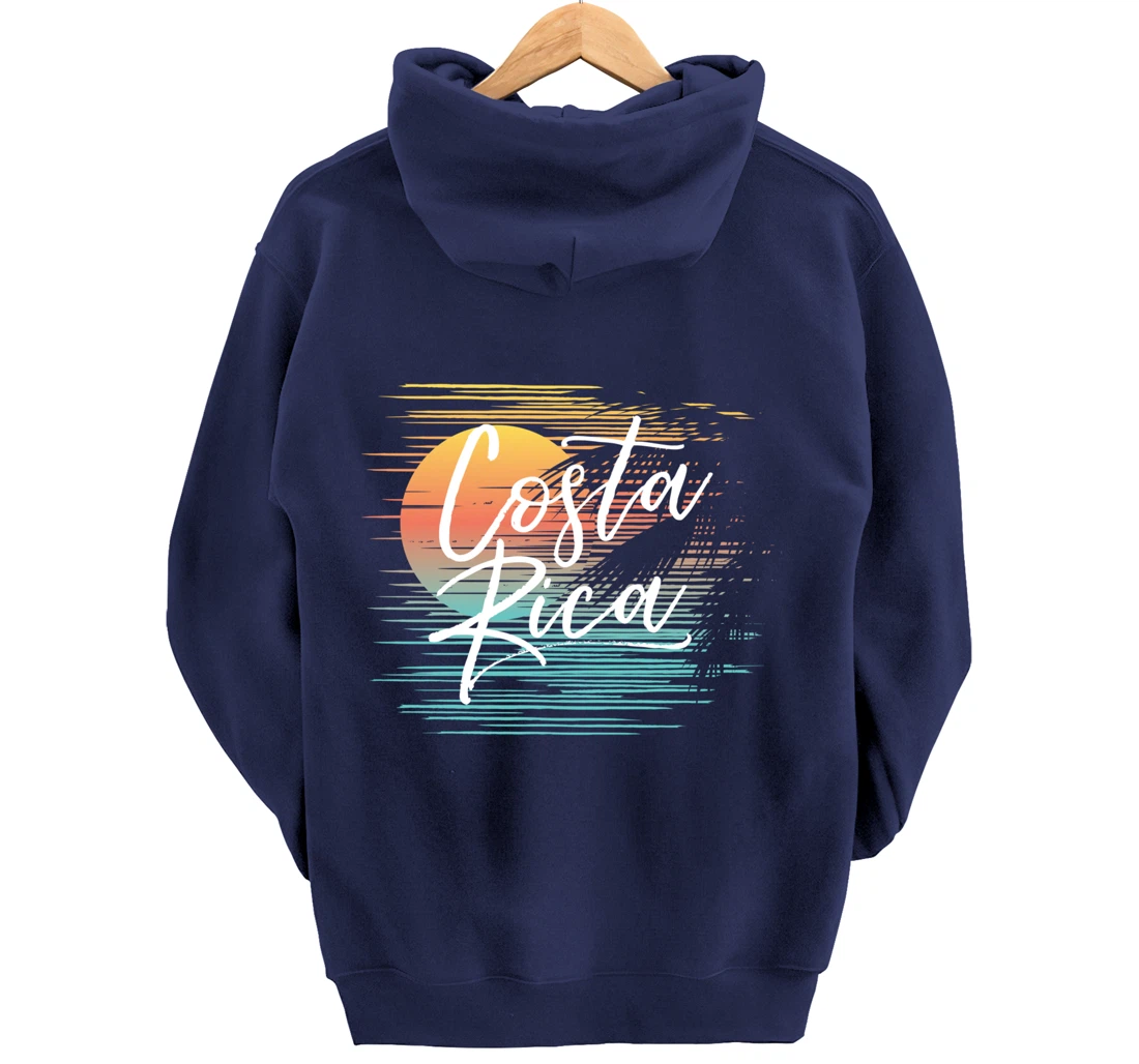 Costa Rica Fun Tropical Beach Cruise Vacation Souvenir Idea Pullover Hoodie