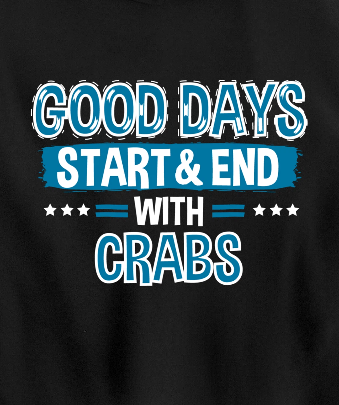 CRABS Lover Clothes Animal Quote Gift Crab Pullover Hoodie