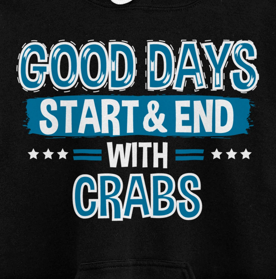 CRABS Lover Clothes Animal Quote Gift Crab Pullover Hoodie