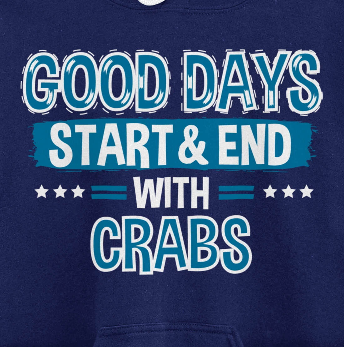 CRABS Lover Clothes Animal Quote Gift Crab Pullover Hoodie