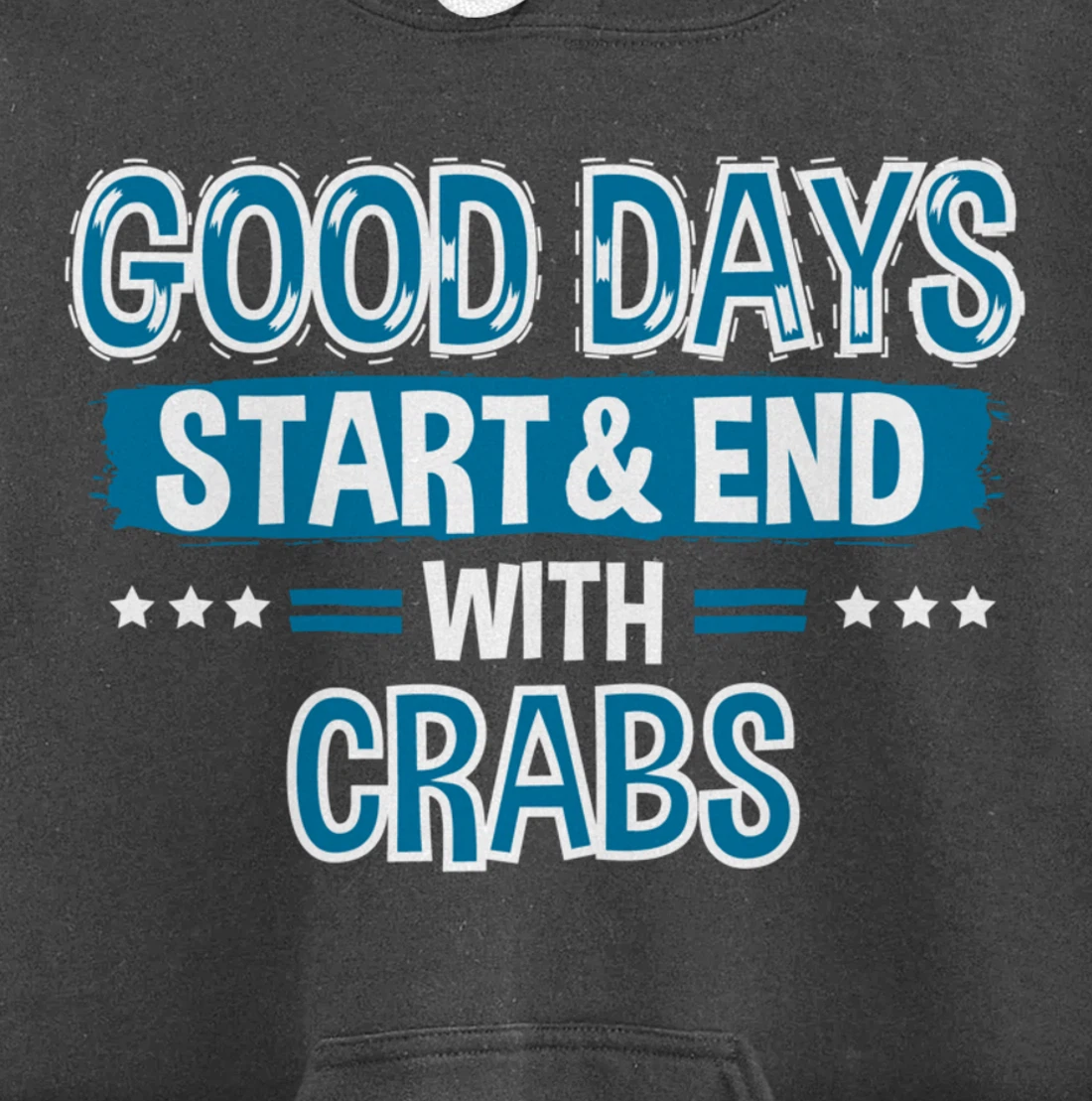 CRABS Lover Clothes Animal Quote Gift Crab Pullover Hoodie