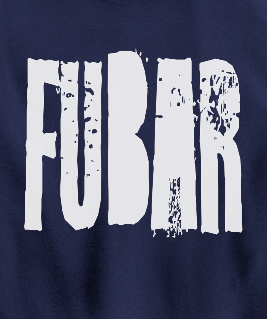 Fucked Up Beyond All Recognition Swearing Vintage Grunge Pullover Hoodie