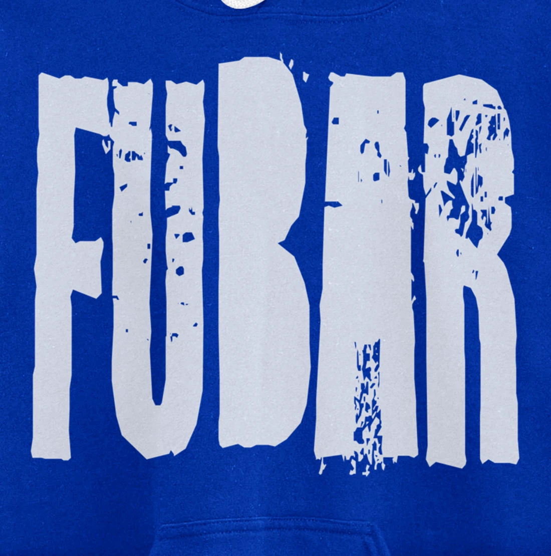 Fucked Up Beyond All Recognition Swearing Vintage Grunge Pullover Hoodie