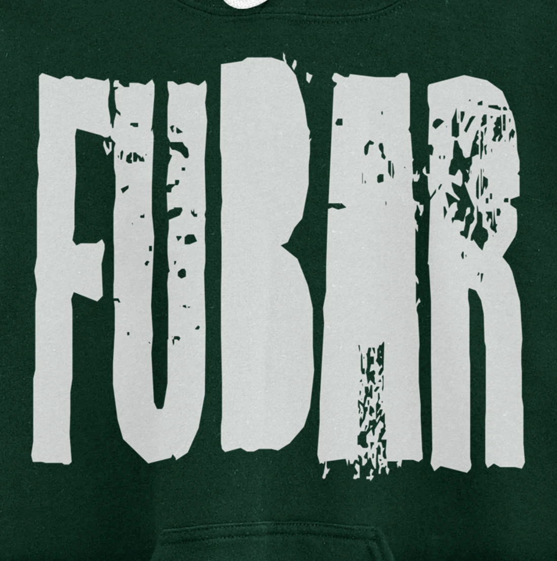 Fucked Up Beyond All Recognition Swearing Vintage Grunge Pullover Hoodie