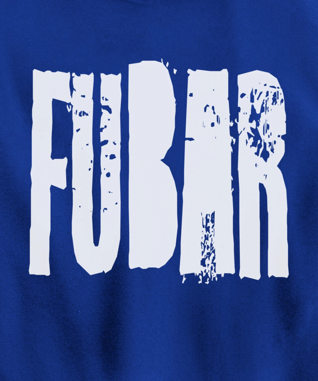 Fucked Up Beyond All Recognition Swearing Vintage Grunge Pullover Hoodie