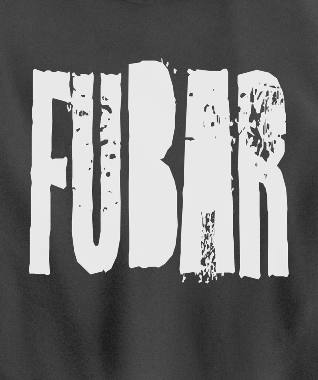 Fucked Up Beyond All Recognition Swearing Vintage Grunge Pullover Hoodie