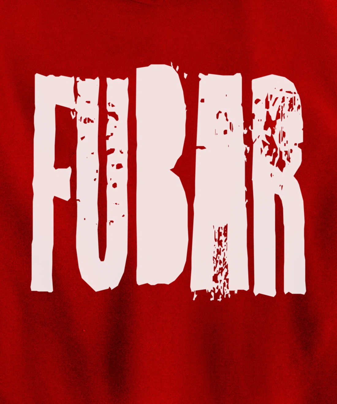 Fucked Up Beyond All Recognition Swearing Vintage Grunge Pullover Hoodie