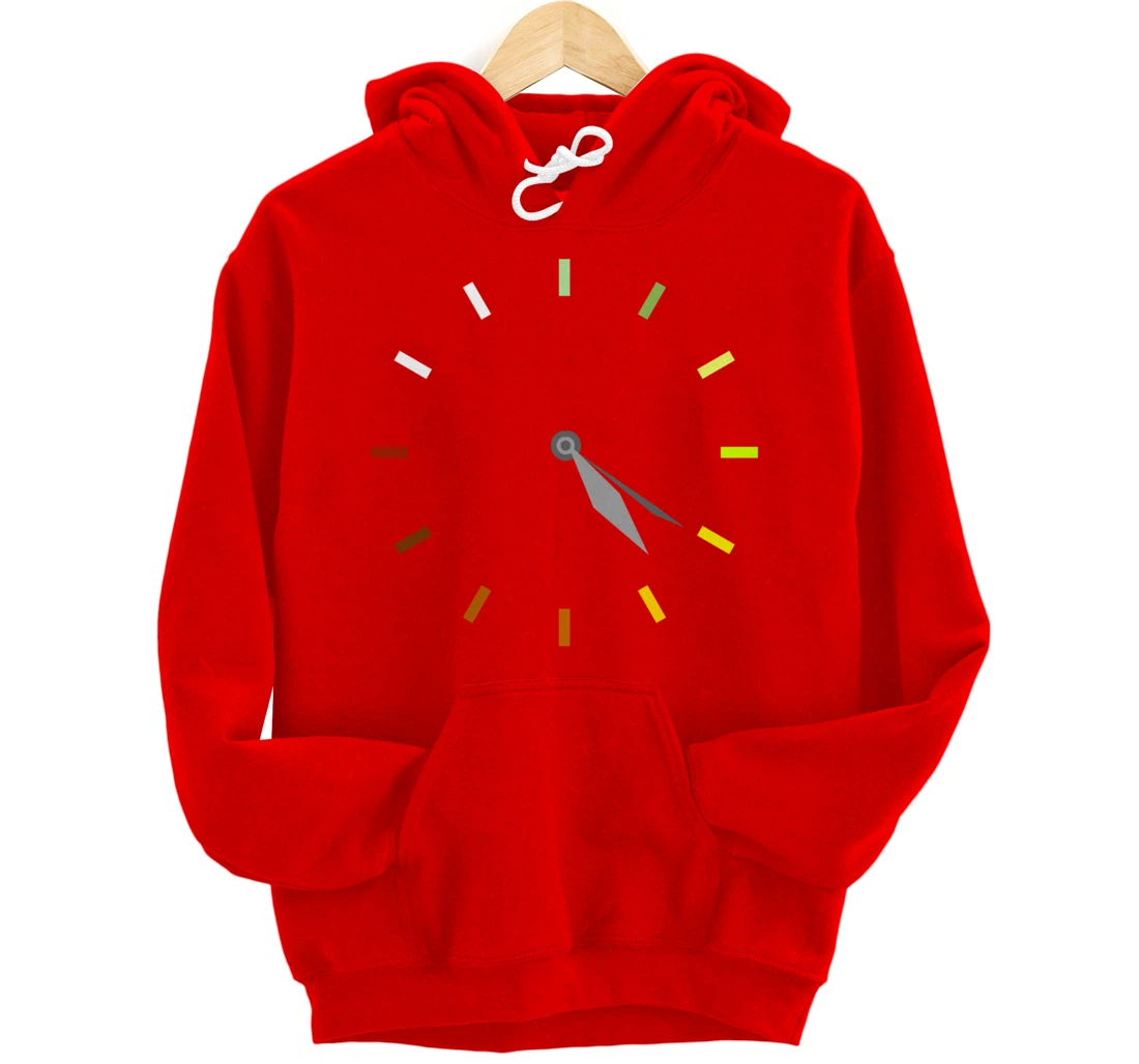 420 I CBD I Clock Time Marijuana Stoner Pullover Hoodie