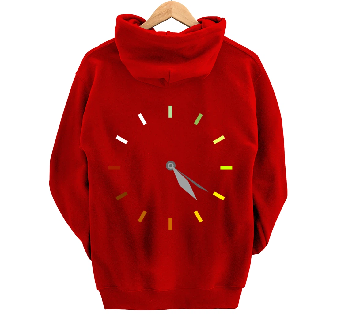 420 I CBD I Clock Time Marijuana Stoner Pullover Hoodie