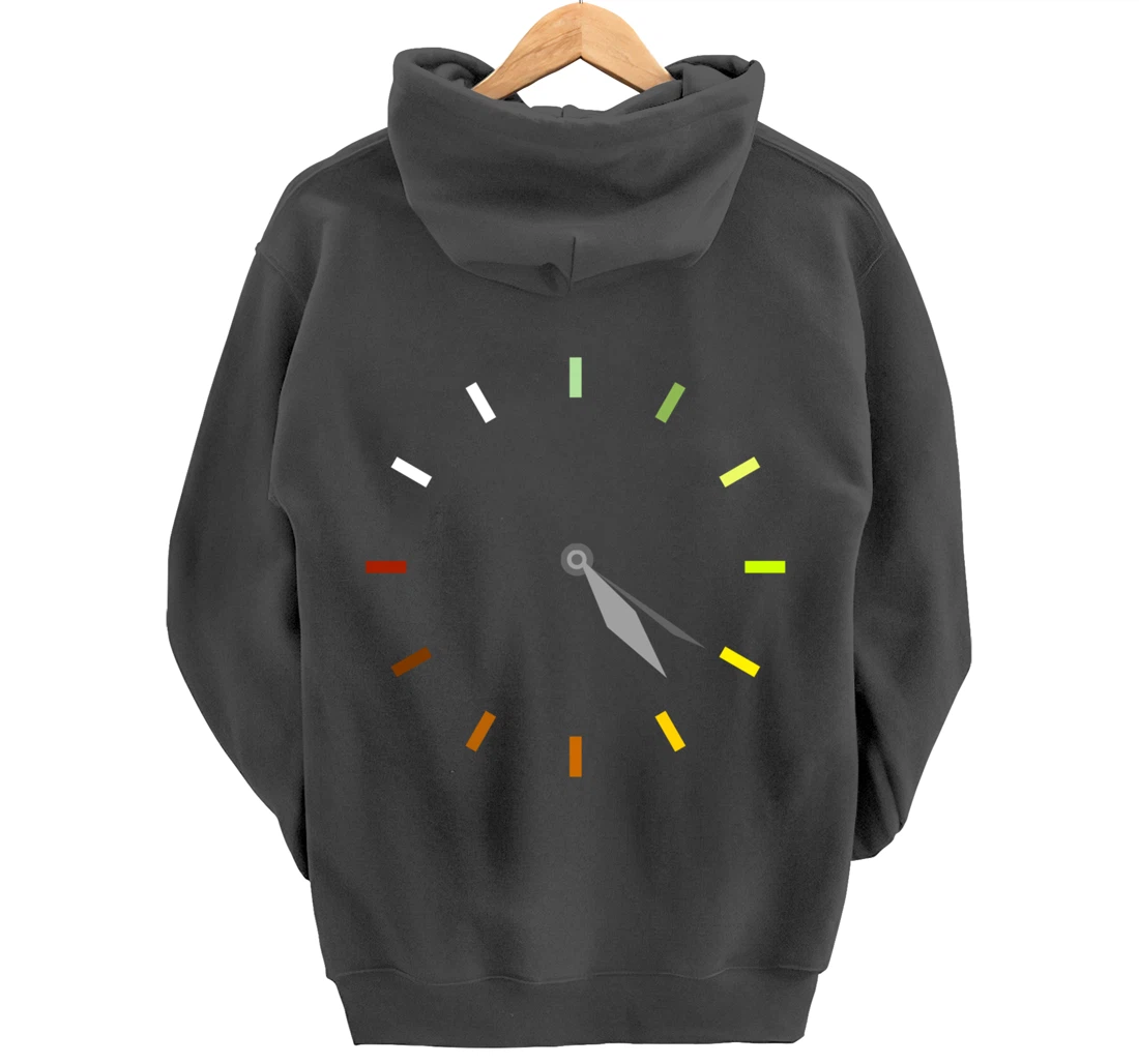 420 I CBD I Clock Time Marijuana Stoner Pullover Hoodie
